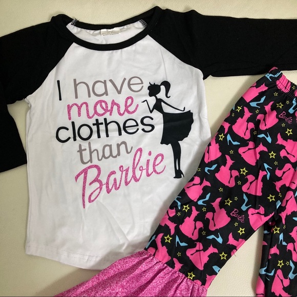 Boutique Barbie Cute Princess pants set - Picture 7 of 8